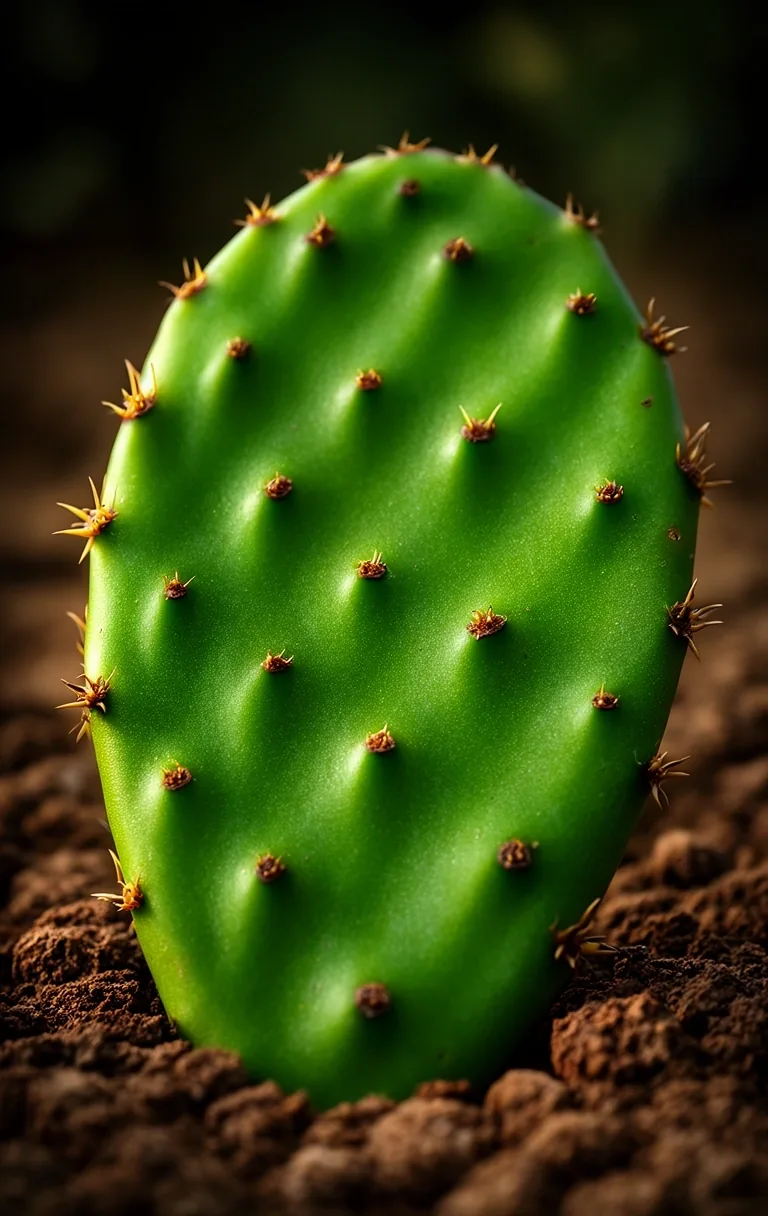 Textura de nopal mexicano