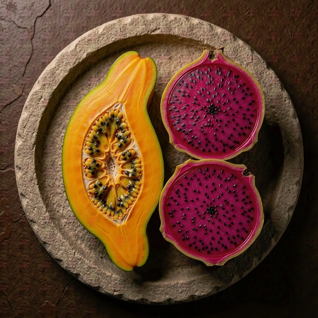 Frutas tropicales de temporada